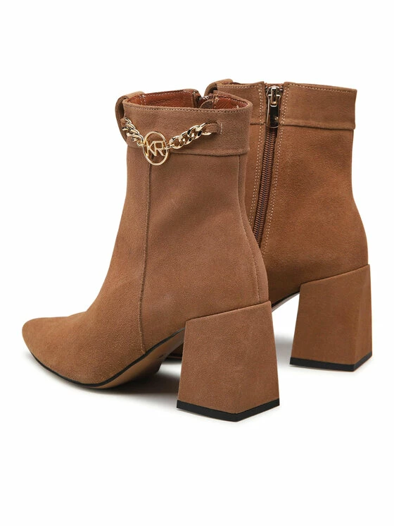 Karino Γυναίκες Biker Μποτάκια Μποτάκια 4463/005-P Καφέ - Image 3