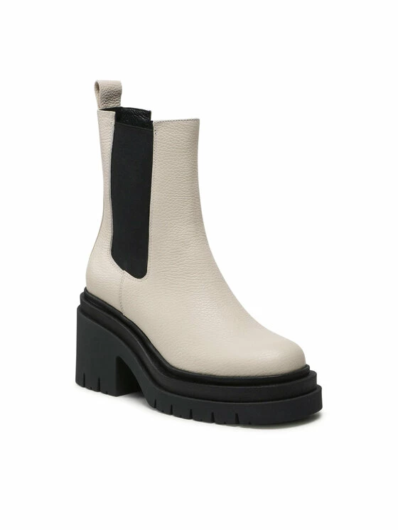 Karino Γυναίκες Biker Μποτάκια Μποτάκια 4466/001-F Μπεζ