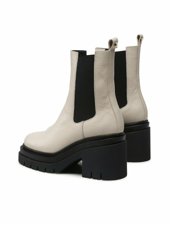 Karino Γυναίκες Biker Μποτάκια Μποτάκια 4466/001-F Μπεζ - Image 3