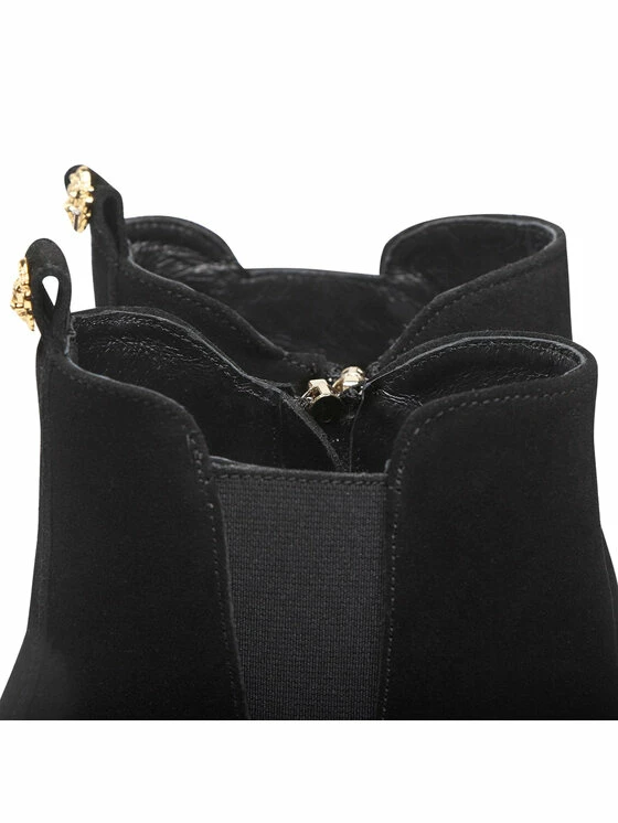 Karino Γυναίκες Biker Μποτάκια Μποτάκια 4502/003-P Μαύρο - Image 5