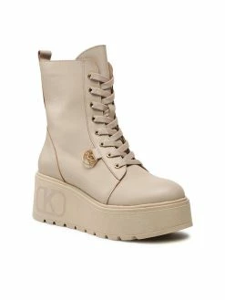 Karino Γυναίκες Biker Μποτάκια Μποτάκια 4484/001-F Μπεζ