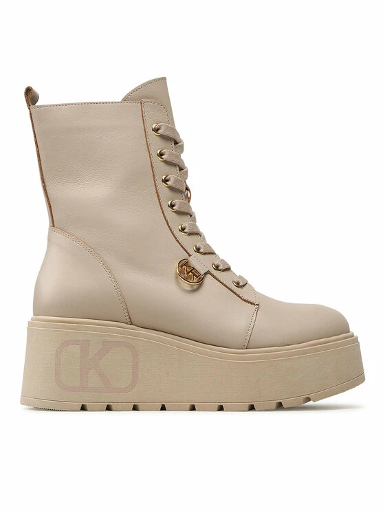 Karino Γυναίκες Biker Μποτάκια Μποτάκια 4484/001-F Μπεζ - Image 2