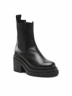 Karino Γυναίκες Biker Μποτάκια Μποτάκια 4466/076-F Μαύρο