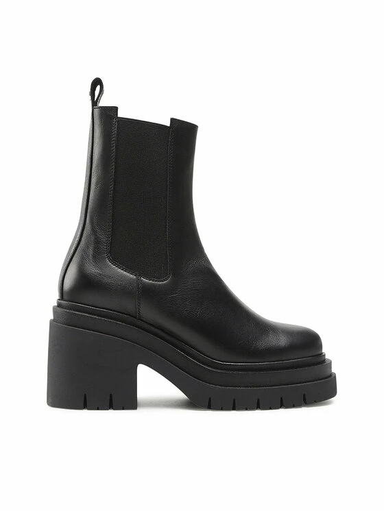 Karino Γυναίκες Biker Μποτάκια Μποτάκια 4466/076-F Μαύρο - Image 2