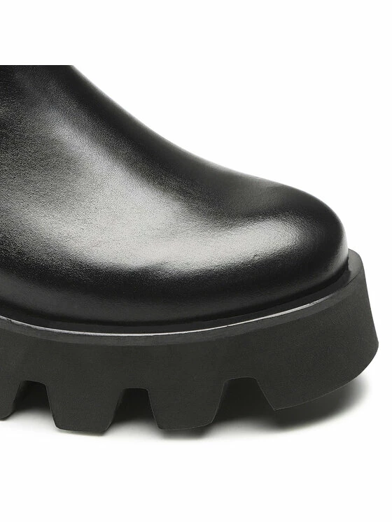 Karino Γυναίκες Biker Μποτάκια Μποτάκια 4511/076 Μαύρο - Image 6