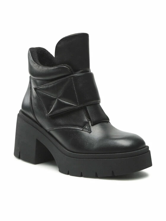 Karino Γυναίκες Biker Μποτάκια Μποτάκια 4485/076 Μαύρο