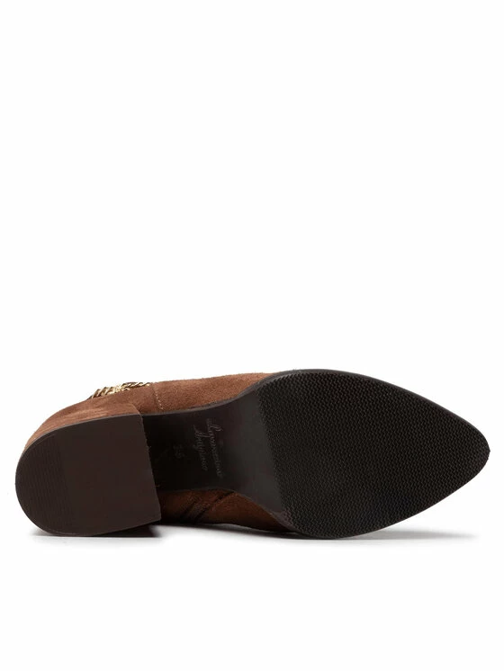 Karino Γυναίκες Biker Μποτάκια Μποτάκια 4278/005-P Καφέ - Image 4