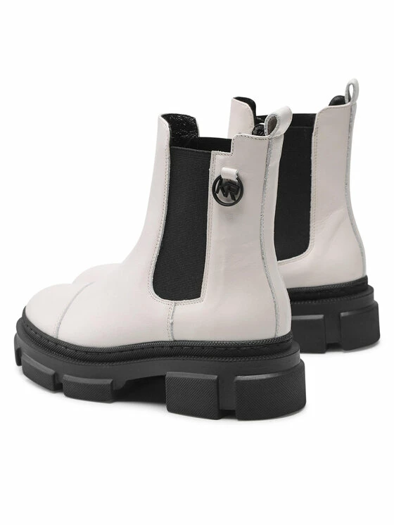 Karino Γυναίκες Chelsea Boots Μποτάκια με λάστιχο 4378/010-F Λευκό - Image 3