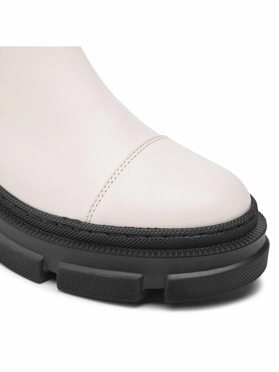 Karino Γυναίκες Chelsea Boots Μποτάκια με λάστιχο 4378/010-F Λευκό - Image 5