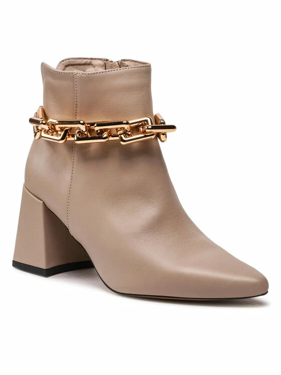 Karino Γυναίκες Biker Μποτάκια Μποτάκια 3977/007-F Μπεζ