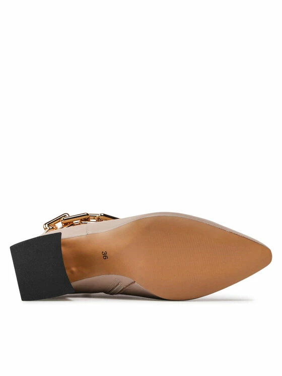 Karino Γυναίκες Biker Μποτάκια Μποτάκια 3977/007-F Μπεζ - Image 4