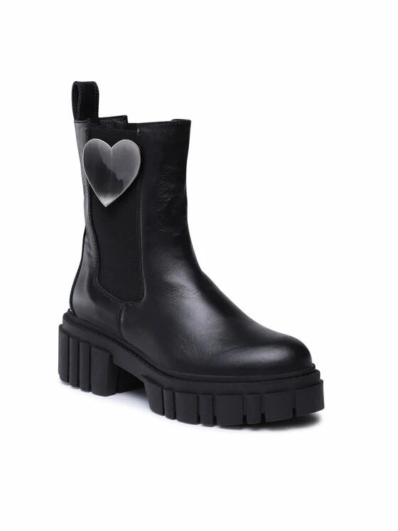 Karino Γυναίκες Biker Μποτάκια Μποτάκια 4427/076-F Μαύρο