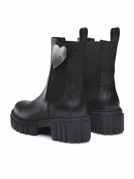 Karino Γυναίκες Biker Μποτάκια Μποτάκια 4427/076-F Μαύρο - Image 3