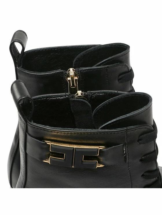 Karino Γυναίκες Biker Μποτάκια Μποτάκια 4499/076-P Μαύρο - Image 5