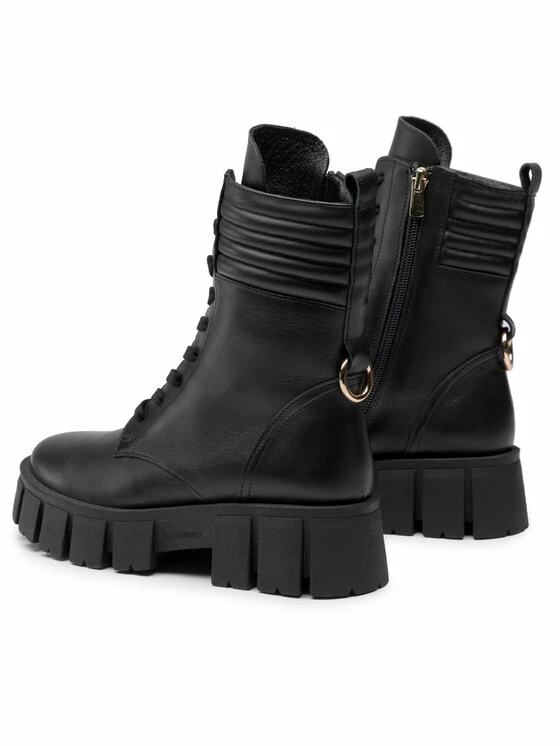 Karino Γυναίκες Biker Μποτάκια Μποτάκια 4343/076-F Μαύρο - Image 3