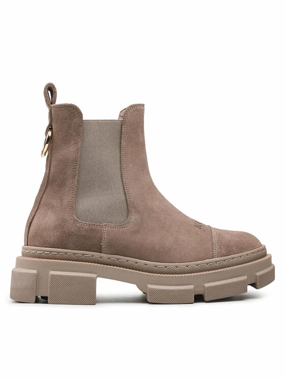 Karino Γυναίκες Biker Μποτάκια Μποτάκια με λάστιχο 4380/007-P Μπεζ - Image 2