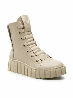 Karino Γυναίκες Biker Μποτάκια Μποτάκια 4478/001-P Μπεζ