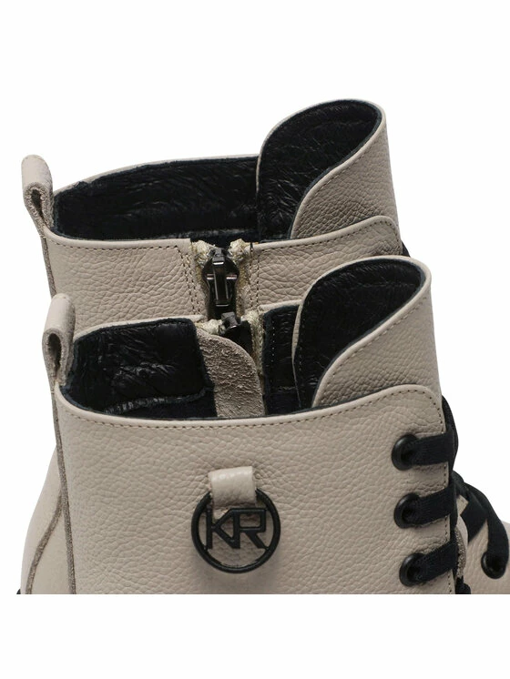 Karino Γυναίκες Biker Μποτάκια Μποτάκια 4429/022-F Μπεζ - Image 5