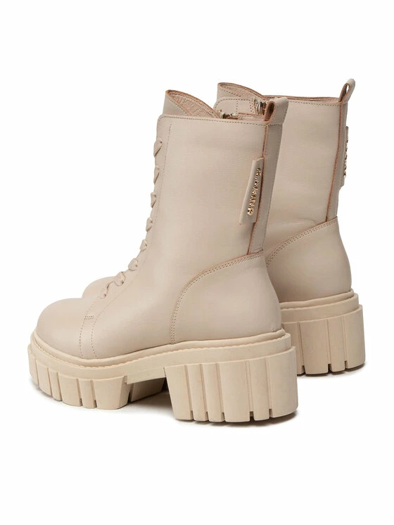 Karino Γυναίκες Biker Μποτάκια Μποτάκια 4338/001-F Μπεζ - Image 3