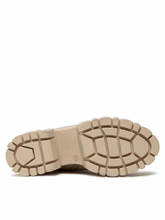 Karino Γυναίκες Biker Μποτάκια Μποτάκια 4338/001-F Μπεζ - Image 4