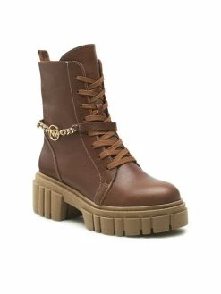 Karino Γυναίκες Biker Μποτάκια Μποτάκια 4431/015-P Καφέ