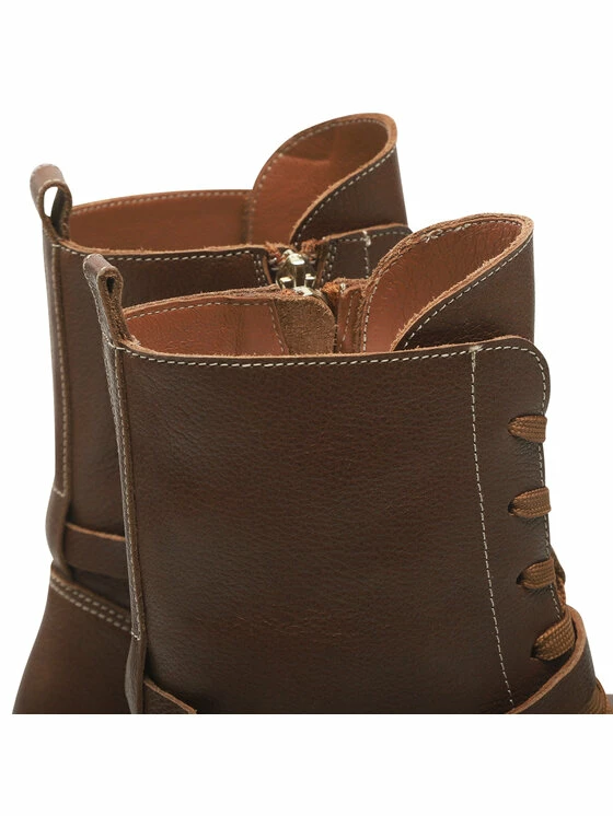 Karino Γυναίκες Biker Μποτάκια Μποτάκια 4431/015-P Καφέ - Image 5