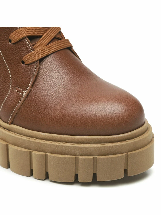 Karino Γυναίκες Biker Μποτάκια Μποτάκια 4431/015-P Καφέ - Image 6