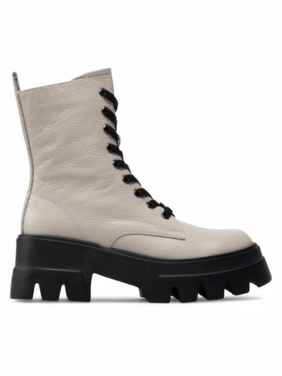 Karino Γυναίκες Biker Μποτάκια Μποτάκια 4403/010-F Μπεζ - Image 2