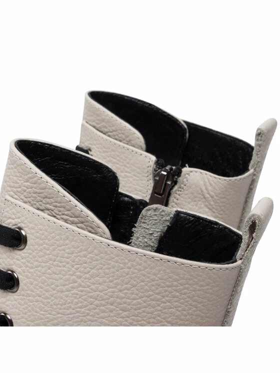 Karino Γυναίκες Biker Μποτάκια Μποτάκια 4403/010-F Μπεζ - Image 5