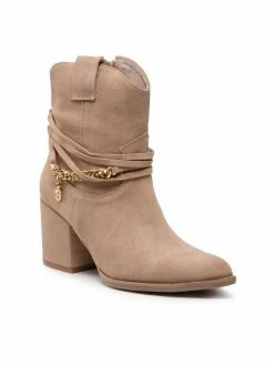 Karino Γυναίκες Biker Μποτάκια Μποτάκια 4278/001-P Μπεζ