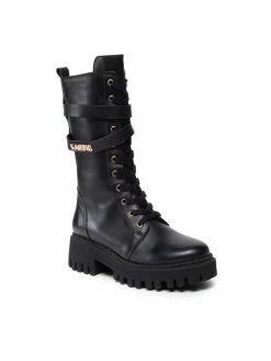 Karino Γυναίκες Biker Μποτάκια Μποτάκια 4450/076-F Μαύρο