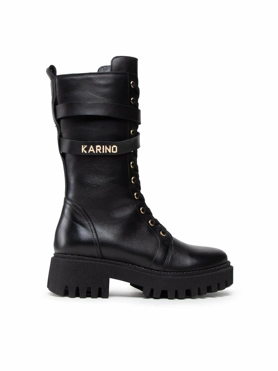 Karino Γυναίκες Biker Μποτάκια Μποτάκια 4450/076-F Μαύρο - Image 2