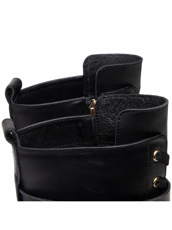 Karino Γυναίκες Biker Μποτάκια Μποτάκια 4450/076-F Μαύρο - Image 5