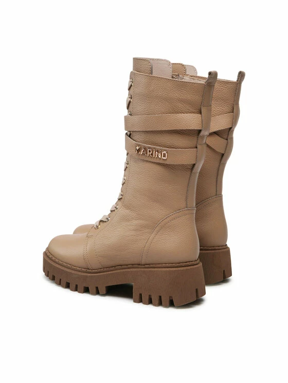 Karino Γυναίκες Ψηλά Παπούτσια Πεζοπορίας & Ορειβατικά Παπούτσια Ορειβατικά παπούτσια 4450/022-F Μπεζ - Image 3