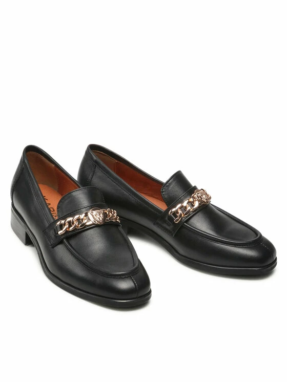 Karino Γυναίκες Κλειστά Παπούτσια Lords 4185/0076-P Μαύρο - Image 5