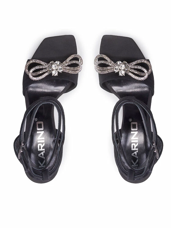 Karino Γυναίκες Σανδάλια 4314/003-P Μαύρο - Image 6