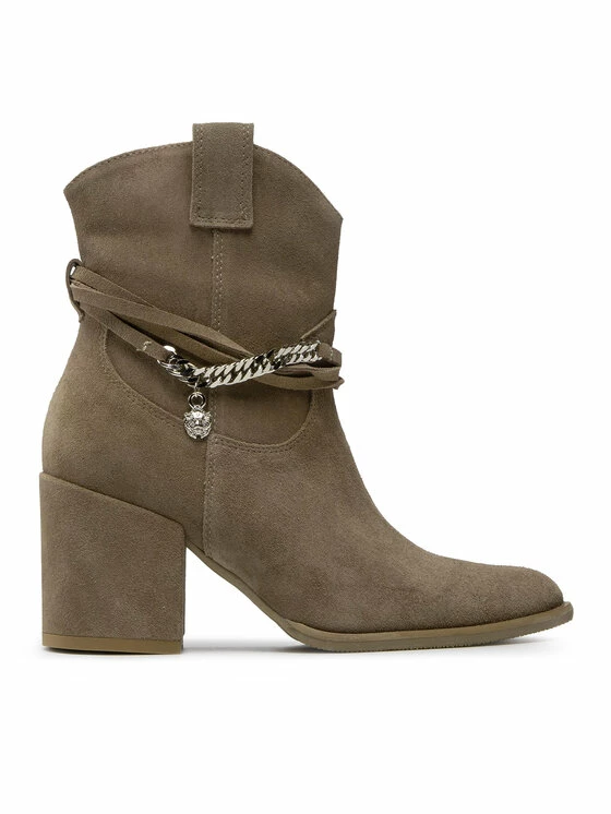 Karino Γυναίκες Biker Μποτάκια Μποτάκια 4278/008 Μπεζ - Image 2