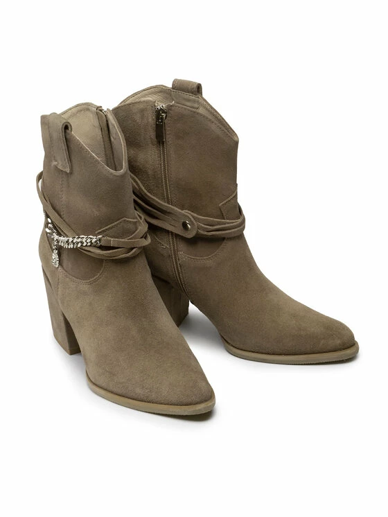 Karino Γυναίκες Biker Μποτάκια Μποτάκια 4278/008 Μπεζ - Image 5