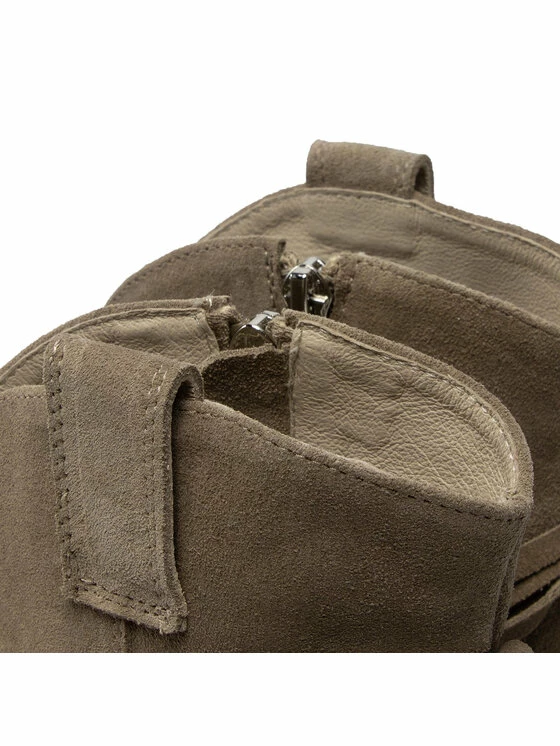 Karino Γυναίκες Biker Μποτάκια Μποτάκια 4278/008 Μπεζ - Image 6