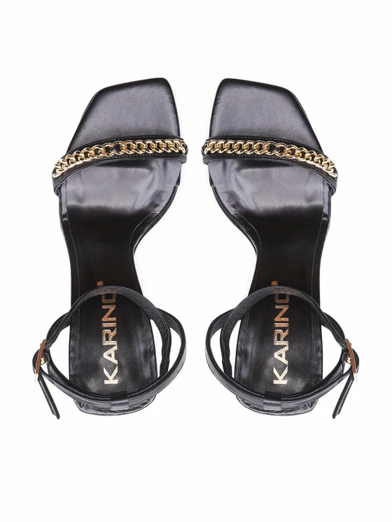 Karino Γυναίκες Σανδάλια 4312/076-P Μαύρο - Image 5