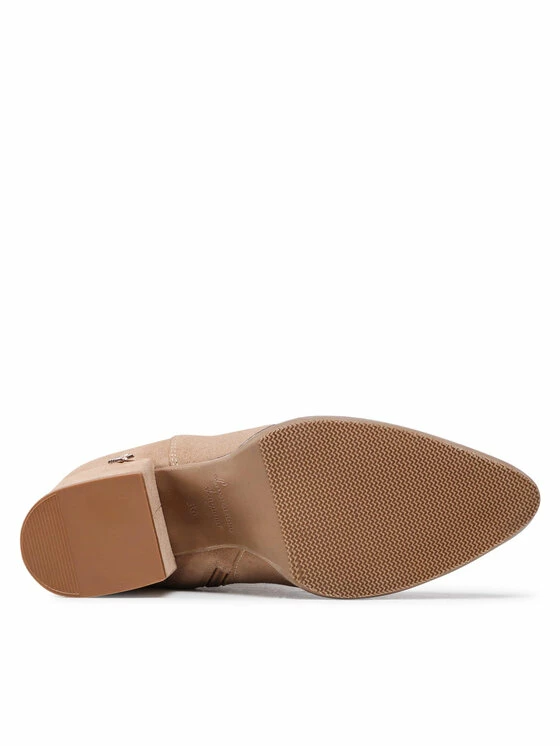 Karino Γυναίκες Biker Μποτάκια Μποτάκια 4254/001-P Μπεζ - Image 4