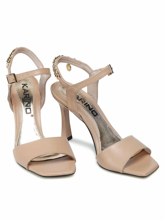 Karino Γυναίκες Σανδάλια 4034/001-P Καφέ - Image 5