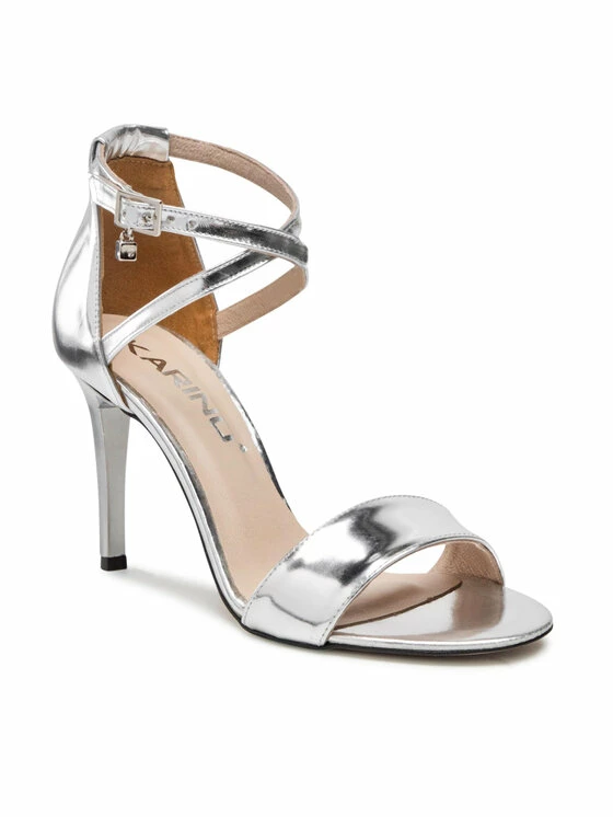 Karino Γυναίκες Σανδάλια 4115/078-P Ασημί