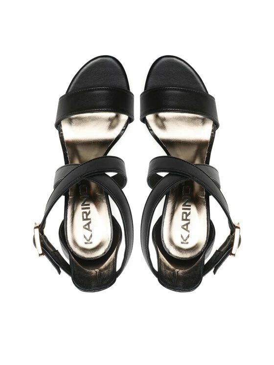 Karino Γυναίκες Σανδάλια 4120/076-P Μαύρο - Image 6