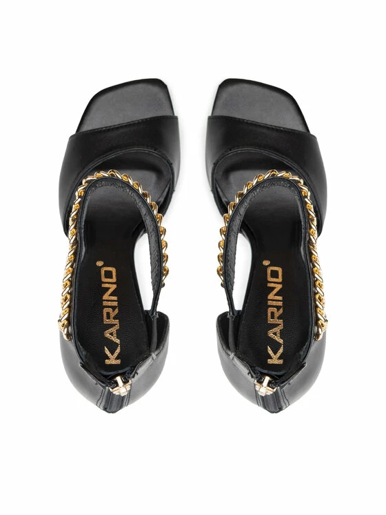 Karino Γυναίκες Σανδάλια 4113/076-P Μαύρο - Image 6