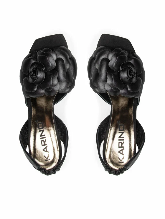 Karino Γυναίκες Σανδάλια 4114/076-P Μαύρο - Image 6