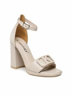 Karino Γυναίκες Σανδάλια 4213/001-P Μπεζ