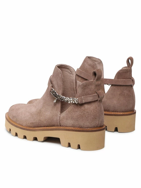 Karino Γυναίκες Biker Μποτάκια Μποτάκια 4176/007-P Καφέ - Image 3