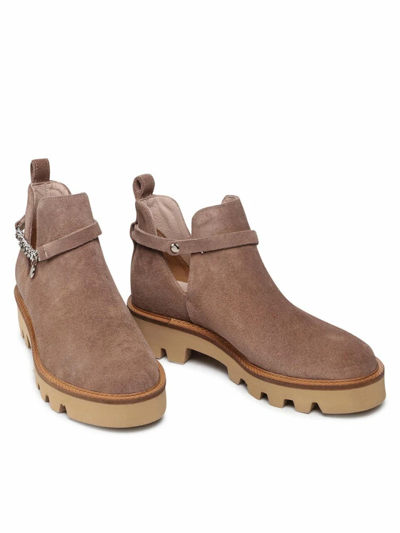 Karino Γυναίκες Biker Μποτάκια Μποτάκια 4176/007-P Καφέ - Image 5