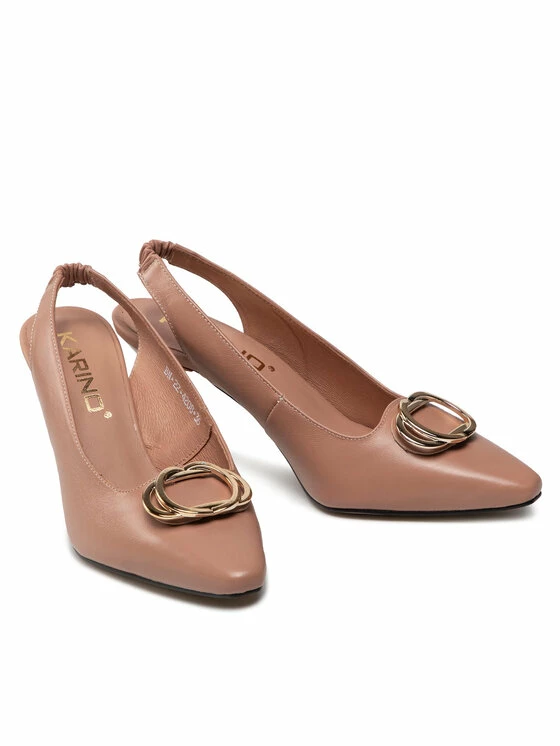 Karino Γυναίκες Σανδάλια 4208/007-P Καφέ - Image 5